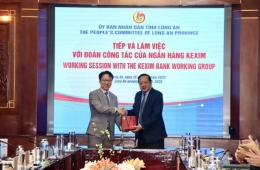 Ngân hàng KEXIM làm việc với tỉnh Long An
