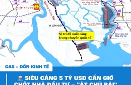  SIÊU CẢNG 5 TỶ USD CẦN GIỜ CHỐT NHÀ ĐẦU TƯ – “ÁT CHỦ BÀI” LOGISTICS CỦA VIỆT NAM LỘ DIỆN