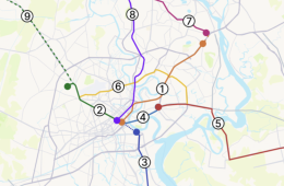 Mạng lưới metro TP HCM đến năm 2030