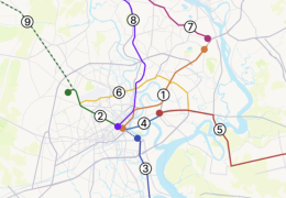 Mạng lưới metro TP HCM đến năm 2030